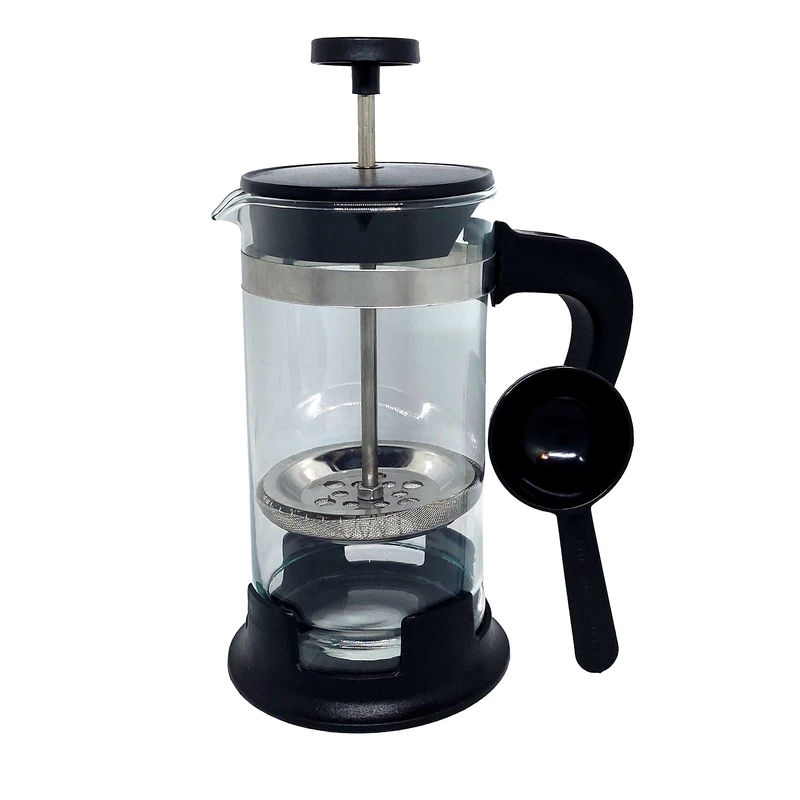 فرنچ پرس پلاستیک با مخزن شیشه‌ای – 450